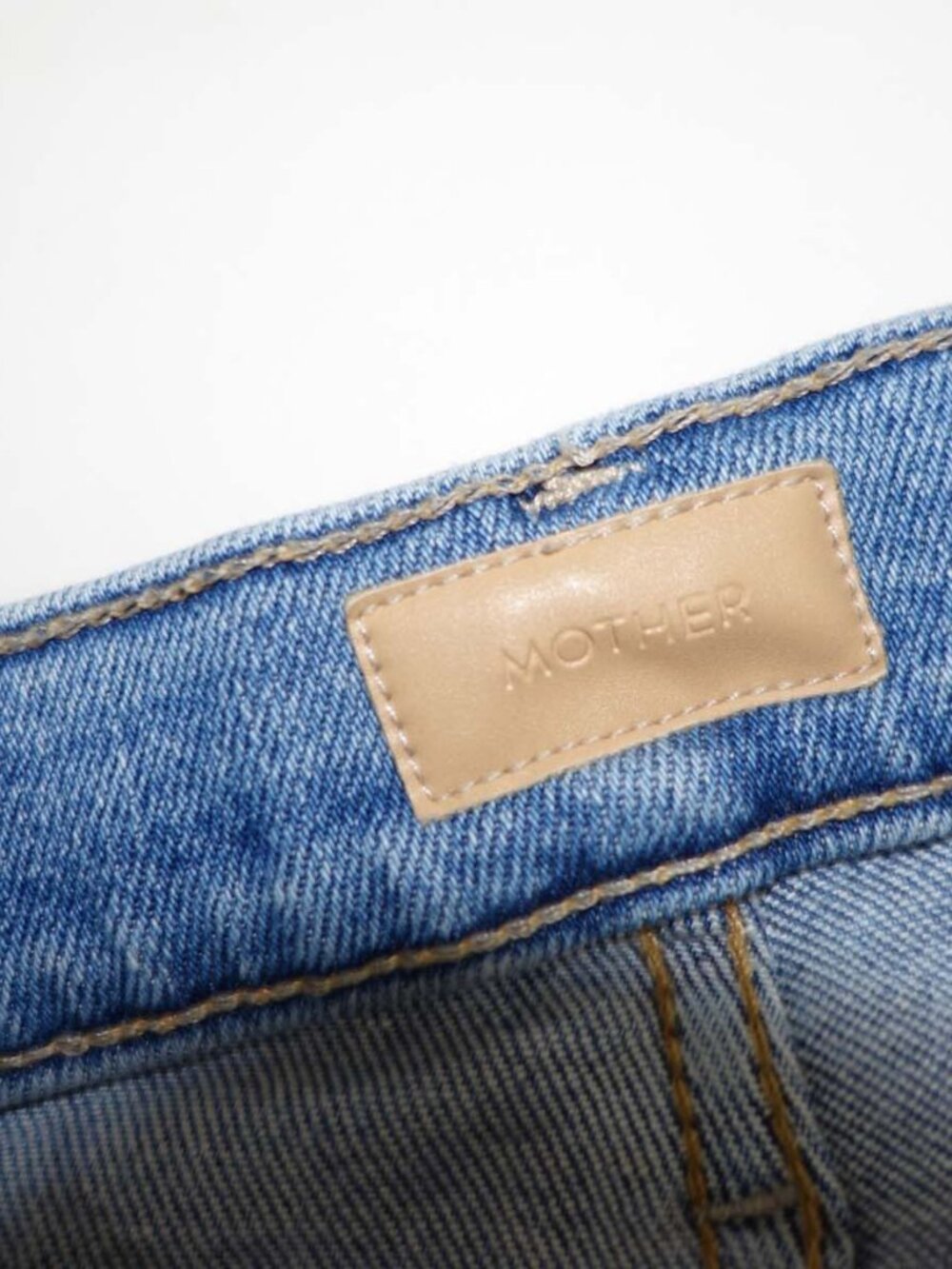 Mother Women's Swooner Rascal Ankle Jeans Size 28 High Rise Let's Trip Wash USA - Picture 3 of 8